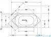 Duravit D-Code wanna sześciokątna 190x90cm do zabudowy 700138 00 0 00 0000